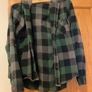 Green Flannel Jacket